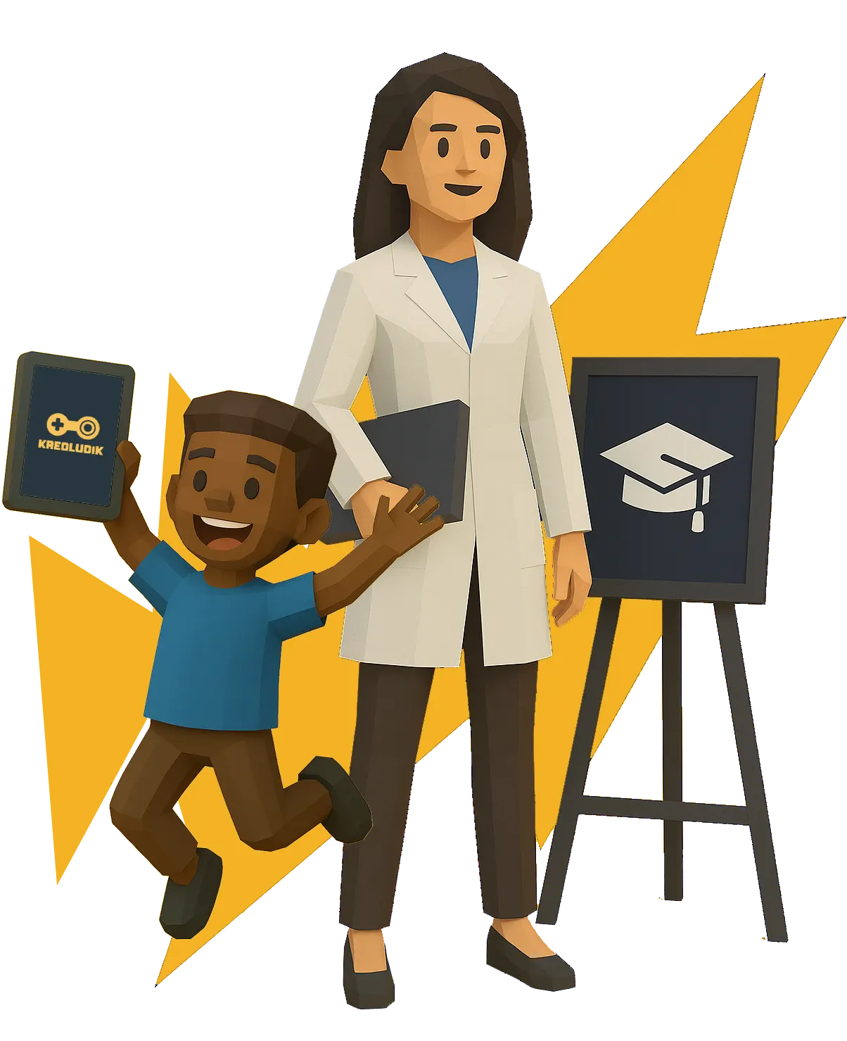 Illustration jeu vidéo advergame